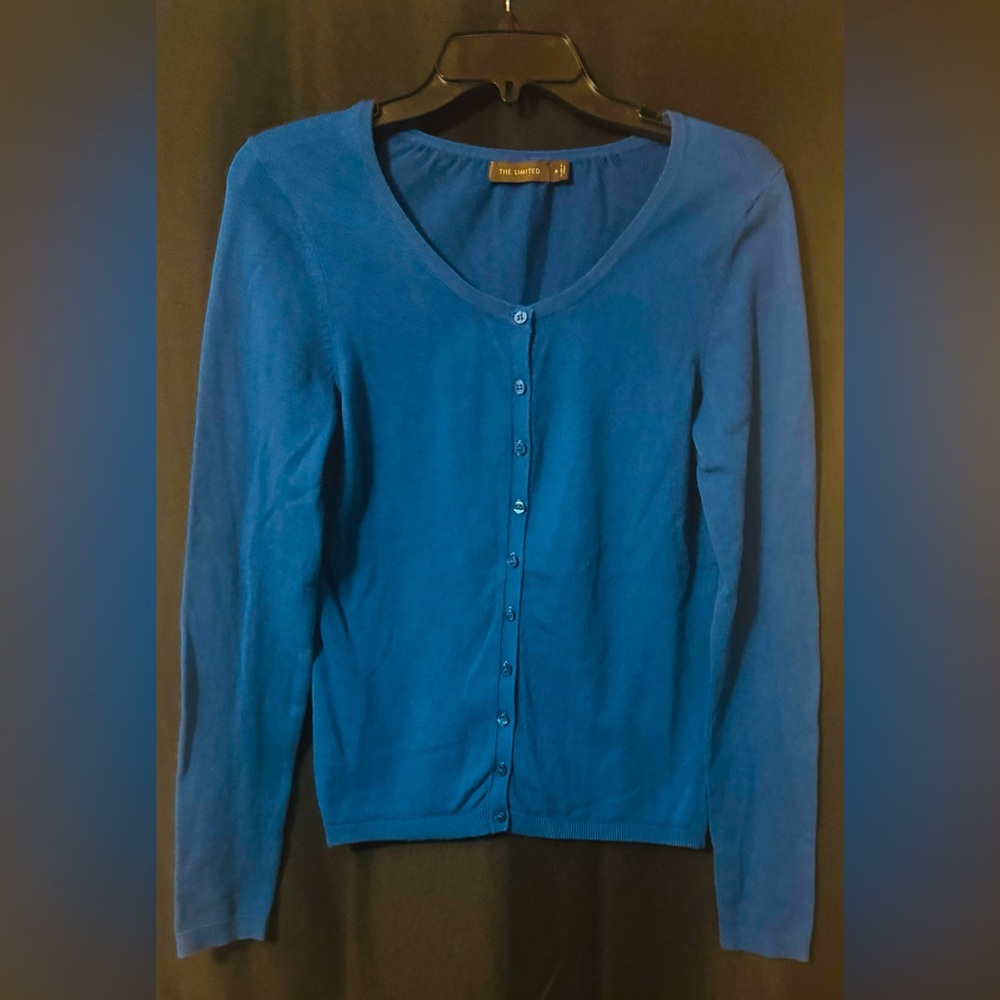The Limited Blue (Indigo?) Women’s Button Down Cardigan